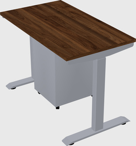 Single motor electric desk
