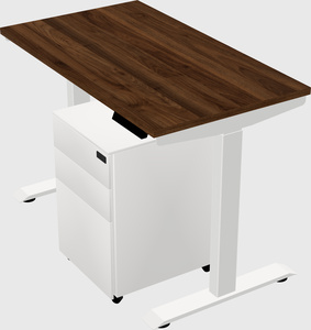 Single motor electric desk