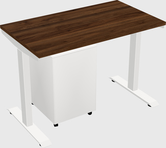 Single motor electric desk