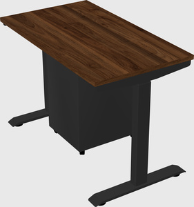 Single motor electric desk