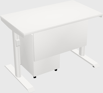 Dual motor electric desk