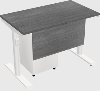 Dual motor electric desk