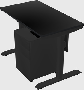 Dual motor electric desk