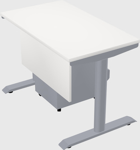 Dual motor electric desk