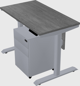 Dual motor electric desk