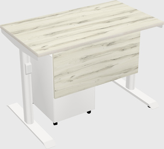 Dual motor electric desk