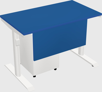 Dual motor electric desk