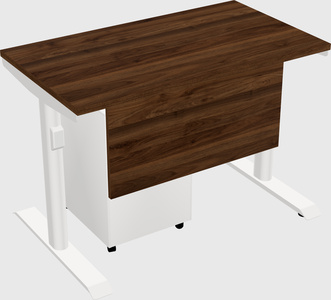 Dual motor electric desk