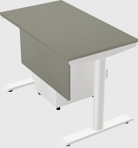 Dual motor electric desk