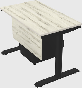 Dual motor electric desk