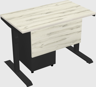 Dual motor electric desk