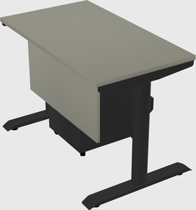 Dual motor electric desk