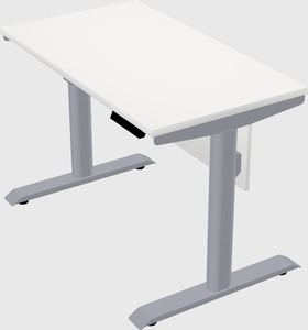 Dual motor electric desk