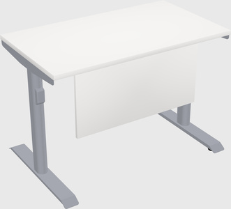 Dual motor electric desk