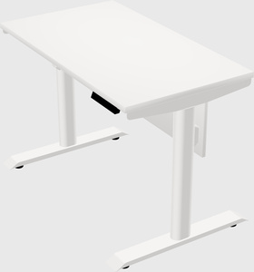 Dual motor electric desk