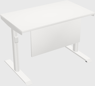 Dual motor electric desk