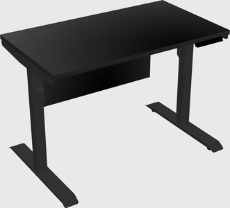 Dual motor electric desk