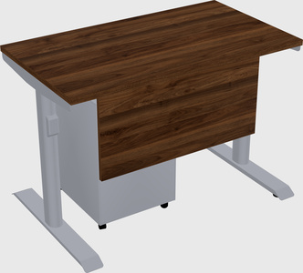 Dual motor electric desk