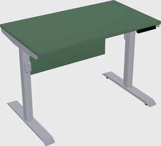 Dual motor electric desk