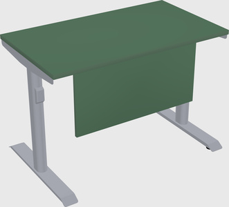 Dual motor electric desk
