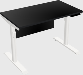 Dual motor electric desk
