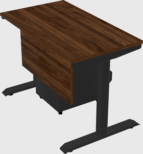 Dual motor electric desk