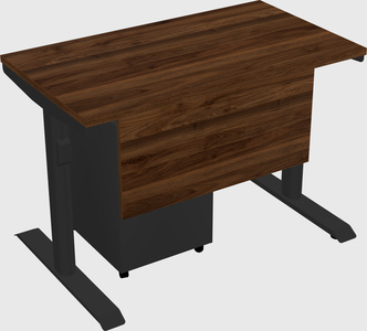 Dual motor electric desk