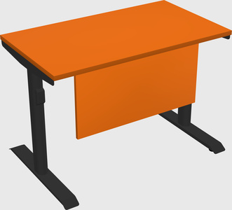 Dual motor electric desk