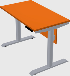 Dual motor electric desk