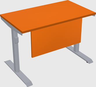 Dual motor electric desk