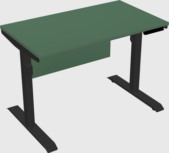 Dual motor electric desk