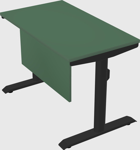 Dual motor electric desk