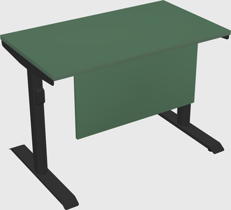Dual motor electric desk