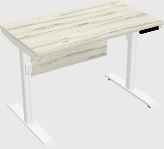 Dual motor electric desk