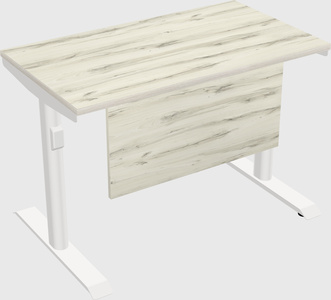 Dual motor electric desk