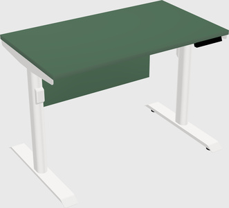 Dual motor electric desk