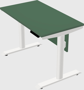 Dual motor electric desk