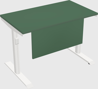 Dual motor electric desk