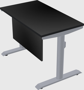 Dual motor electric desk