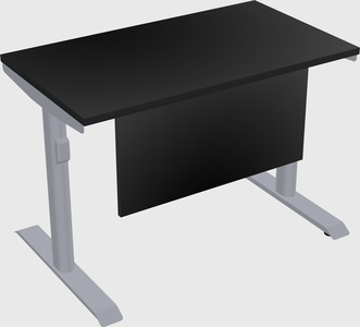 Dual motor electric desk