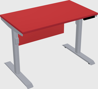 Dual motor electric desk
