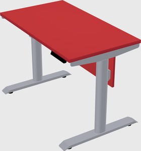 Dual motor electric desk