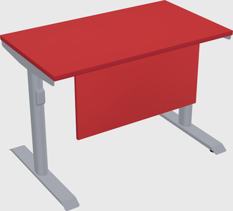 Dual motor electric desk