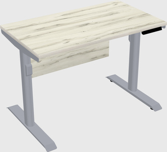 Dual motor electric desk