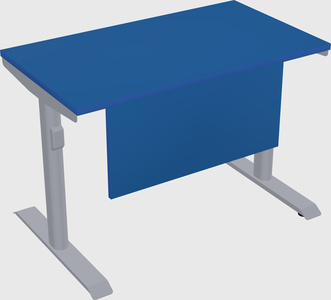 Dual motor electric desk