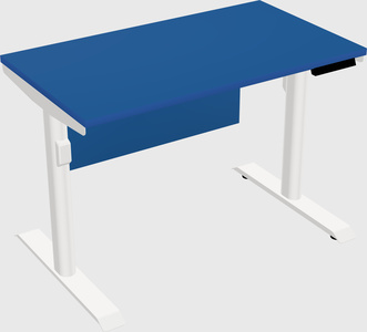 Dual motor electric desk