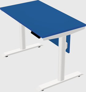Dual motor electric desk