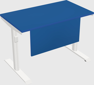 Dual motor electric desk
