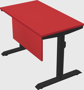Dual motor electric desk