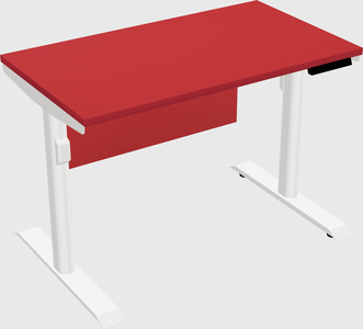 Dual motor electric desk